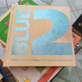 Blue 2: A Pop-up Book for Children of All Ages（封面微脏，内页有破损看图）