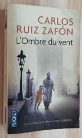 法文书 L'ombre du vent de Carlos Ruiz Zafón (Auteur)