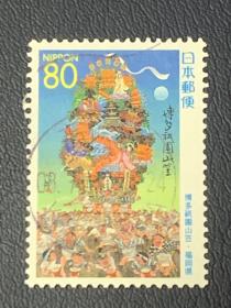 日本地方信销邮票一套（192）