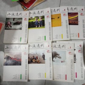 小說(shuō)選刊 2012年 （1.5.6.7.8.9.10.12）共8本