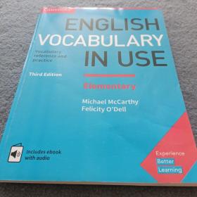 English Vocabulary in Use Elementary Book with Answers and Enhanced eBook：Vocabulary Reference and Practice