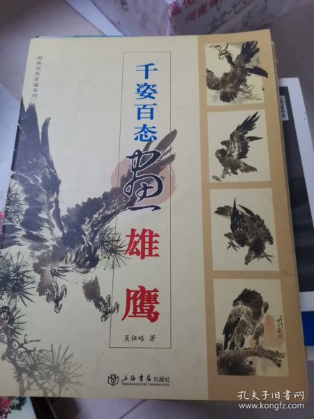 千姿百态画雄鹰F①大16开