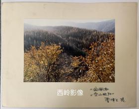 天津本土摄影师曹津生1980年代摄影作品 — 《空山艳阳》