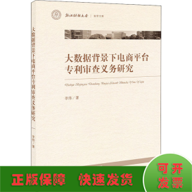 大数据背景下电商平台专利审查义务研究