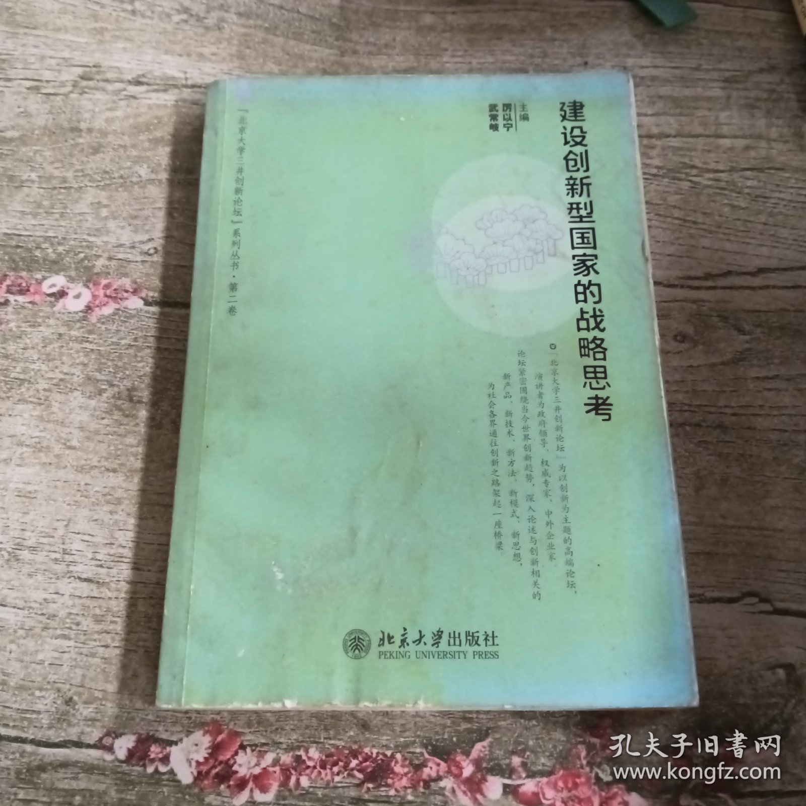 北京大学三井创新论坛系列丛书（第2卷）：建设创新型国家的战略思考
