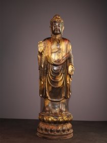 老铜【释迦牟尼如来佛祖】全像一尊 高61厘米长18厘米宽18厘米净重7350克
