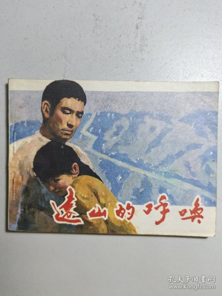电影连环画《远山的呼唤》。名家高仓健主演。品好，封面设计有特色。
