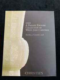 佳士得2008年伦敦拍卖会 中国古代玉器 古董古玉 艺术品画册赏鉴