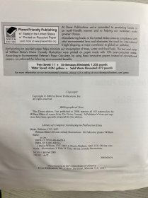 William Blake’s Divine Comedy Illustrations 《威廉·布莱克〈神曲〉插画集》 ，书中包含102幅全彩插画（102 Full - Color Plates ），由多佛出版公司（DOVER PUBLICATIONS, INC)威廉·布莱克是英国著名诗人、画家，这里呈现的是他为但丁《神曲》创作的插画相关内容 。