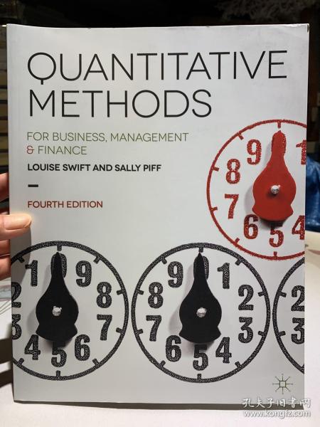现货 Quantitative Methods: for Business, Management and Finance  英文原版