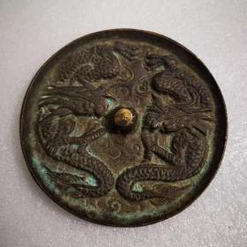双龙瑞兽铜镜