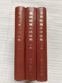 苏联短篇小说选集（上中下册）