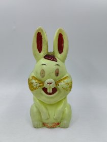 八十年代 小兔子造型存钱罐玩具