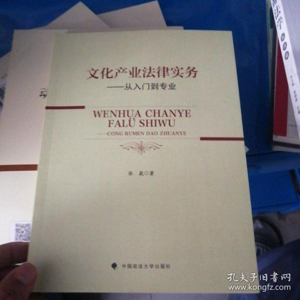 文化产业法律实务——从入门到专业张崴法律律师实务社科专著中国政法大学出版社