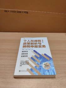 个人所得税政策解析与纳税申报实务（2020年版）/税收业务提升好帮手系列丛书