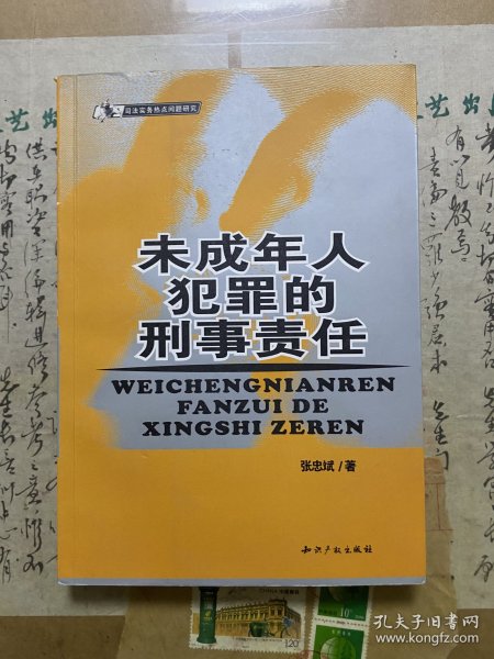 司法实务热点问题研究：未成年人犯罪的刑事责任