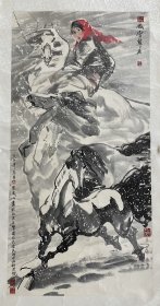 德凤山，号巴嘎朝鲁。男，蒙古族，1946年生于呼和浩特，1982年就读于浙江美术学院（现中国美术学院）。现为：内蒙古展览馆专职美术干部、副研究馆员，中国美术家协会内蒙古分会理事，中国展览理论研究会理事，中国翰墨书画院院士，呼和浩特书画院院士。