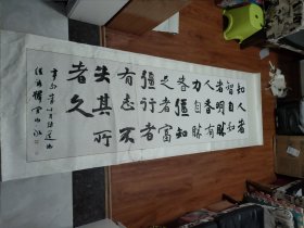 中国书协会员—杨勇书法横幅（尺寸大）