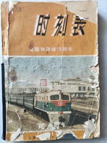 1965年全国铁路旅客列车时刻表