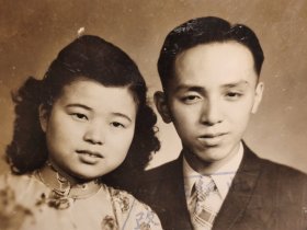 民国老照片结婚照片