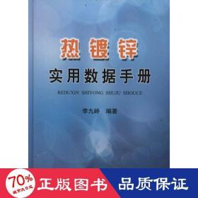 熱鍍鋅實(shí)用數(shù)據(jù)手冊 冶金、地質(zhì) 李九嶺