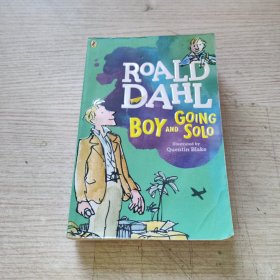 Roald Dahl Paperback Boy and Going Solo 罗尔德·达尔