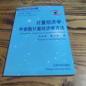 计量经济学：半参数计量经济学方法——经济与金融高级研究丛书