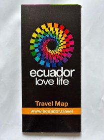 英文版ecuador love life厄瓜多尔户外旅游地图爱情生活指南