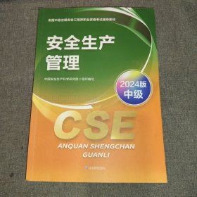 安全生产管理 2024版中级