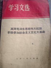 高举毛泽东思想伟大红旗，积极参加社会主义文化大革命