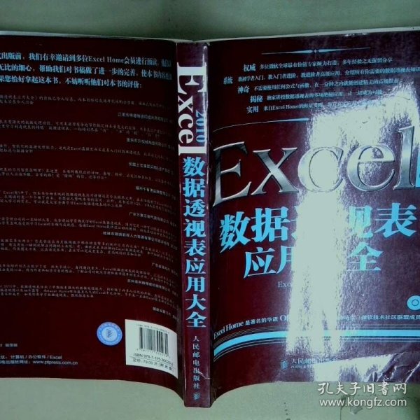 Excel2010数据透视表应用大全  ExcelHome编 人民邮电出版社