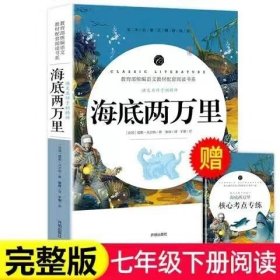 赠考点 全新正版 海底两万里 七年级下