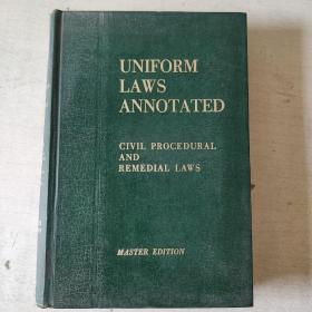 UNIFORM LAWS ANNOTATED