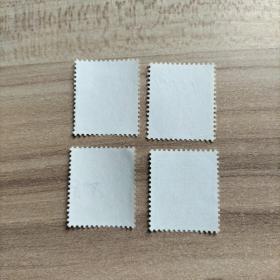 外国邮票 日本信销邮票 4枚（面值40）（货号：乙25-3）