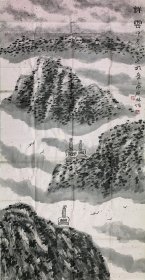 得自作者本人，终身保真 ——石林 1984年特招入伍 当代著名画家 师承著名山水画大家王文芳先生 中国美术家协会会员 中国画学会理事（美国） 美国加州阳光教育集团艺术顾问 山西师范大学书画研究所客座教授 就读于中国艺术研究院研究生部中国画高研班、北京画院中国画研究班。