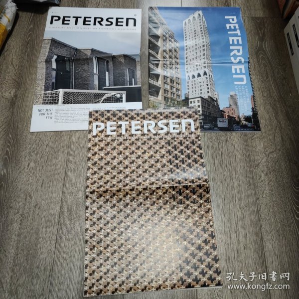 PETERSEN A MAGAZINE ABOUT BRICKWORK AND RESPONSIBLE ARCHITECTURE 44/2021+33/2015+28/2013