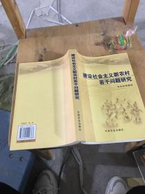 建设社会主义新农村若干问题研究