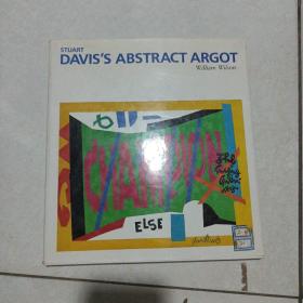 Stuart Daviss abstract argot【英文原版 精装带护封 彩印】