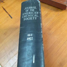 journal of the american chemical society 44-1 1922民国 美国化学学会期刊1956年5月国内影印版