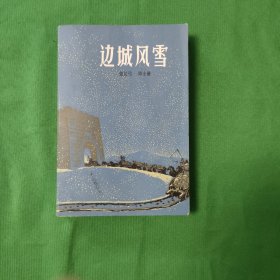 保老保真《边城风雪》 红色文学 张长弓 郑士谦 著 人民文学出版 83年2版3印 怀旧收藏 私藏好品 白纸铅印本