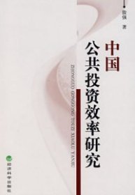 【正版书籍】中国公共投资效率研究
