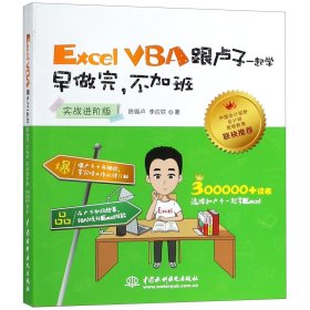 Excel VBA跟卢子一起学 早做完，不加班 （实战进阶版）