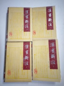 汉书新注（精装4册全）私藏品佳