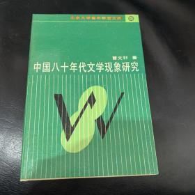中国八十代文学现象研究