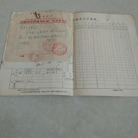 转学证/证明信/学籍表（合售）1973年阜阳机械厂，合肥四中同一人