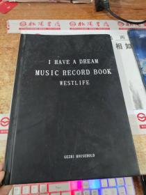 I HAVE A DREAM MUSIC RECORD BOOK WESTLIFE