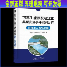 可再生能源发电企业典型安全事件案例分析  常规水力发电分册