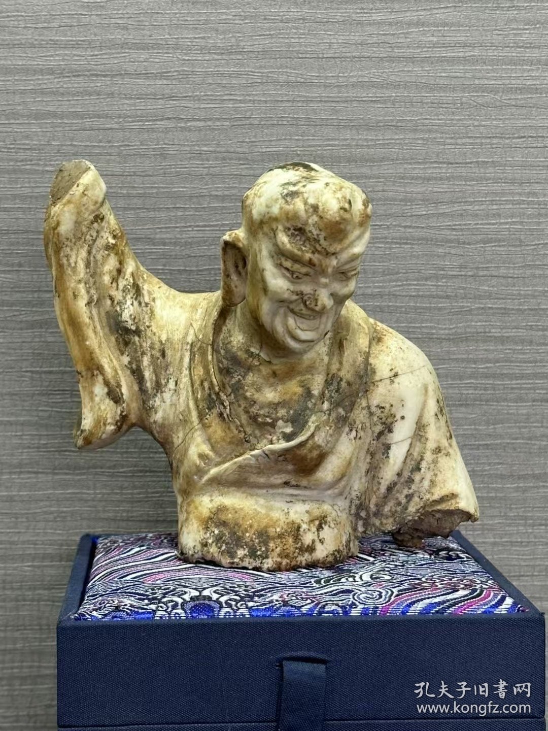 宋湖田窑素胎罗汉