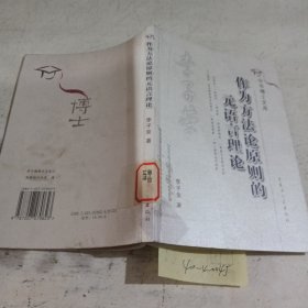 作為方法論原則的元語(yǔ)言理論