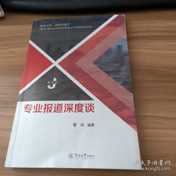 专业报道深度谈（暨南文库·新闻传播学）